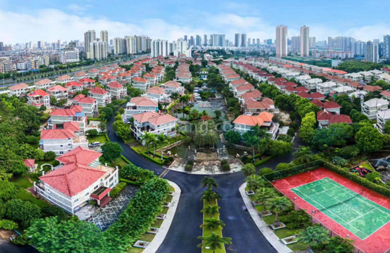 棕榈泉广场实景图