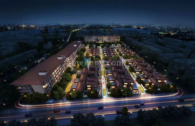 佳兆业海棠伴山鸟瞰图