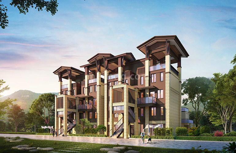 佳兆业海棠伴山效果图