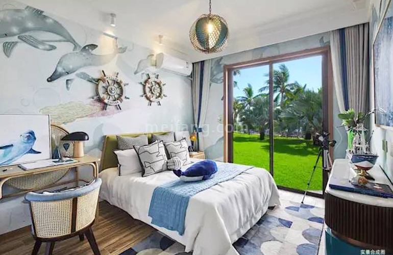 世茂怒放海卧室