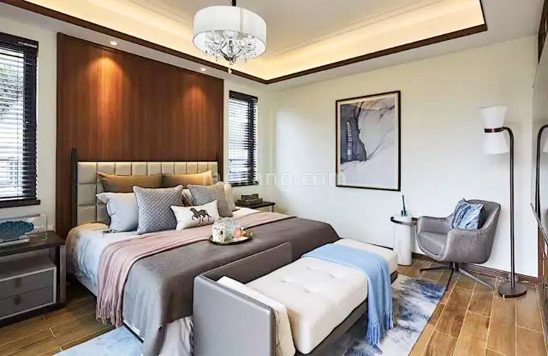 世茂怒放海卧室