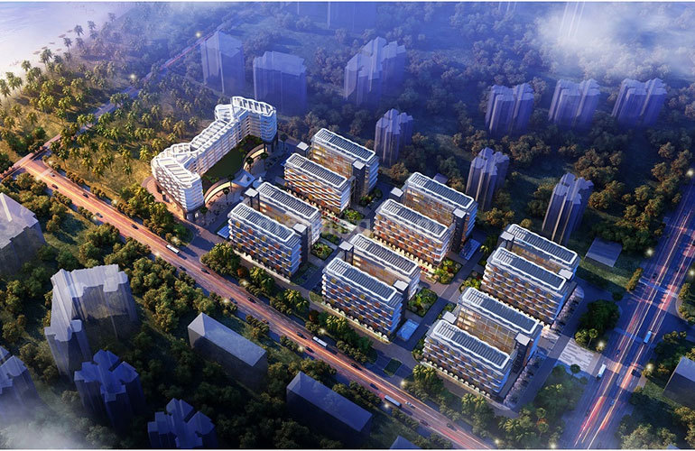 博鳌晟景海岸鸟瞰图