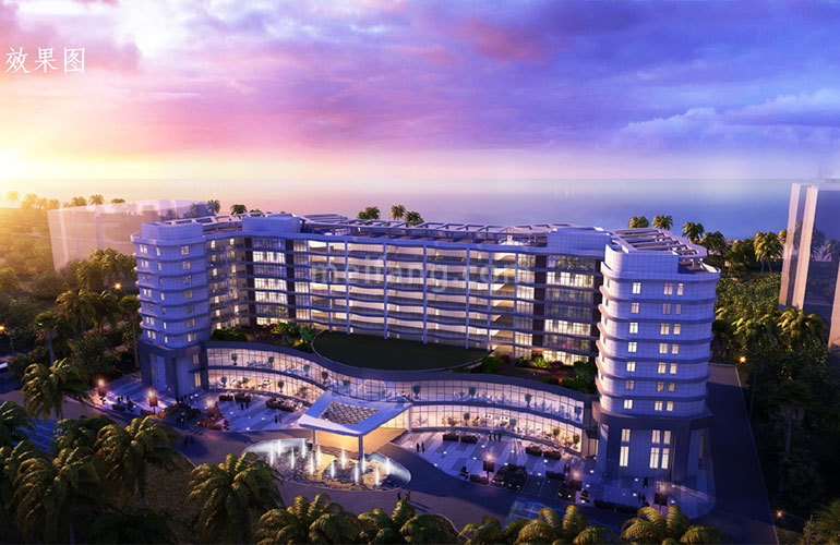 博鳌晟景海岸效果图