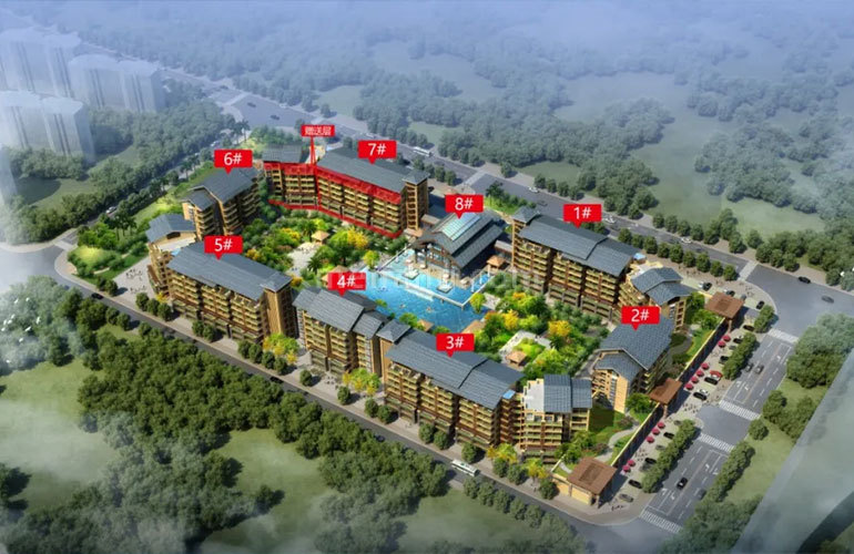 棋子湾半岛阳光楼栋分布图