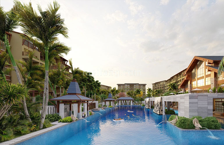 棋子湾半岛阳光效果图