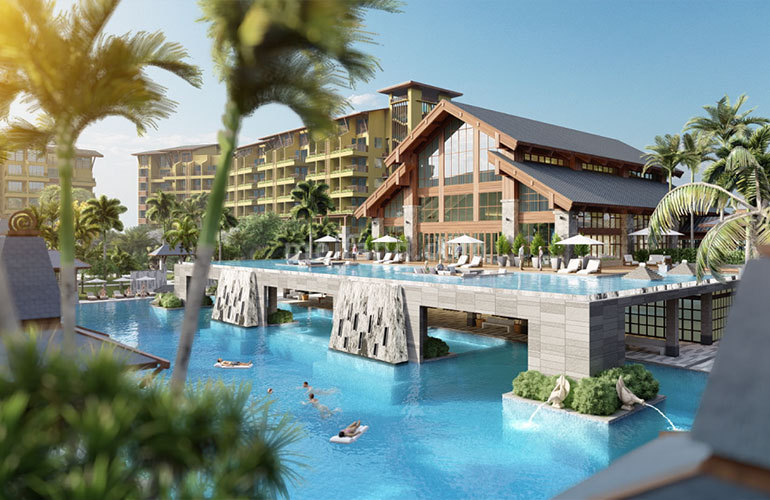 棋子湾半岛阳光效果图