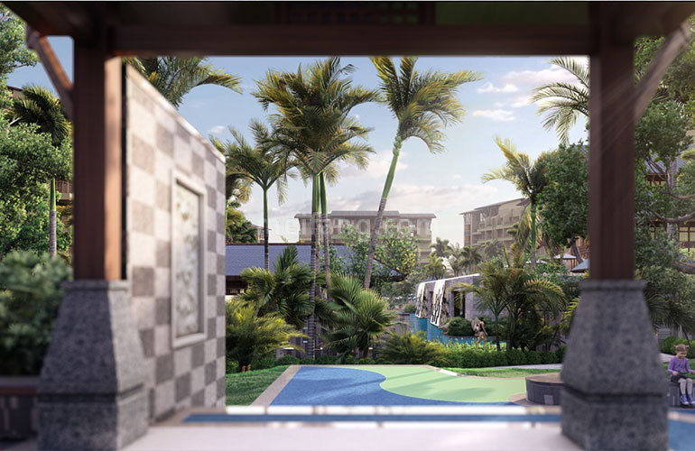 棋子湾半岛阳光效果图