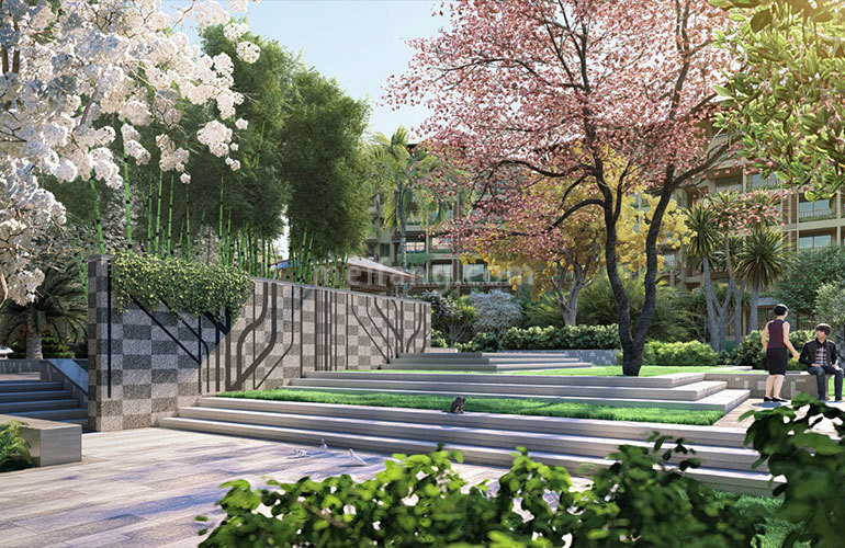 棋子湾半岛阳光效果图