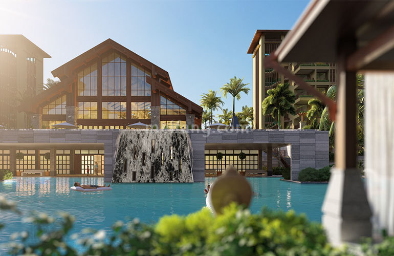 棋子湾半岛阳光效果图