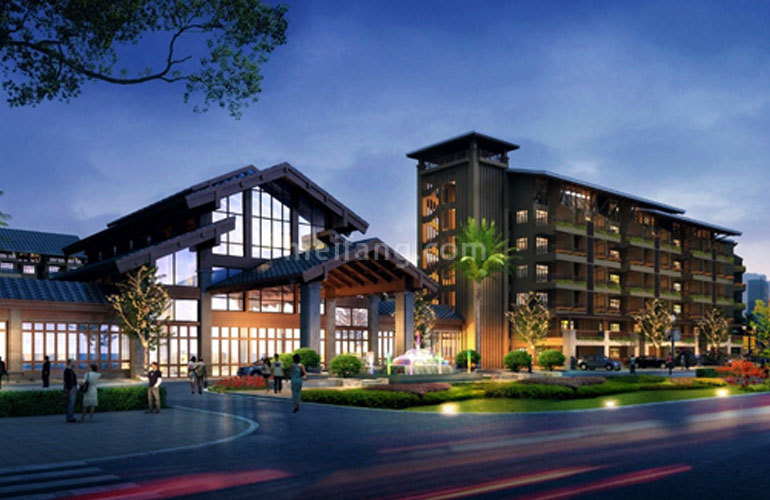 棋子湾半岛阳光效果图