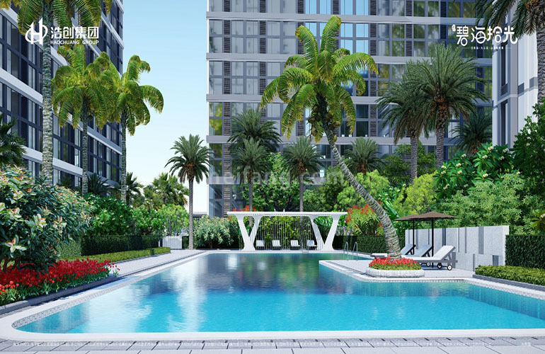 浩创碧海拾光效果图