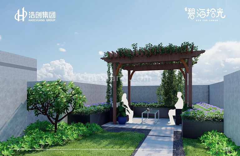 浩创碧海拾光效果图