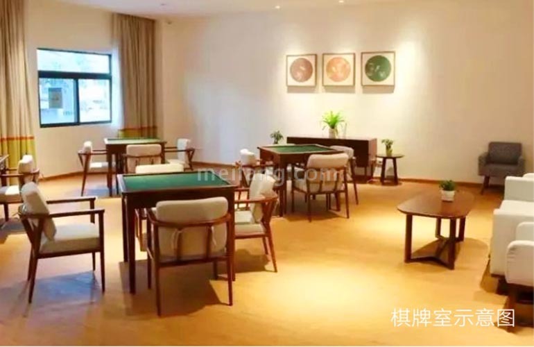 椰林小筑棋牌室示意图