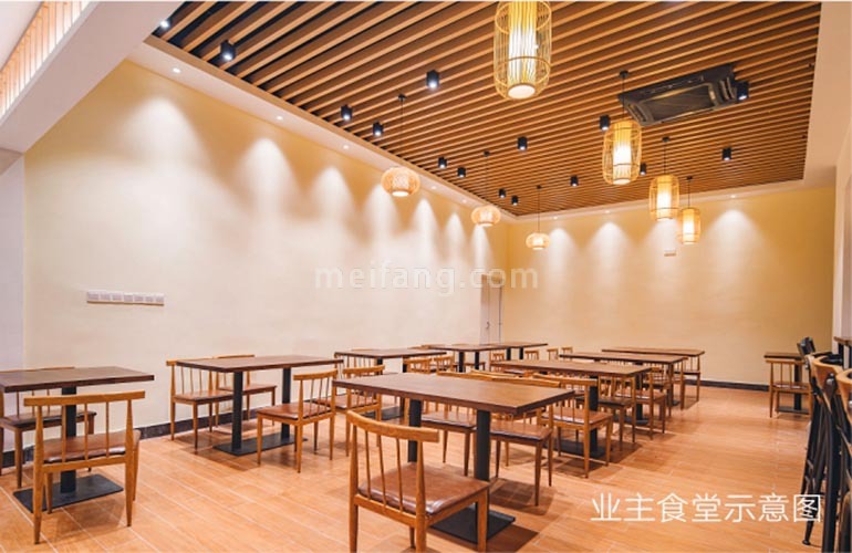 椰林小筑业主食堂示意图