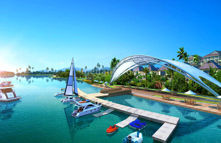 鹭湖国际养生度假区效果图