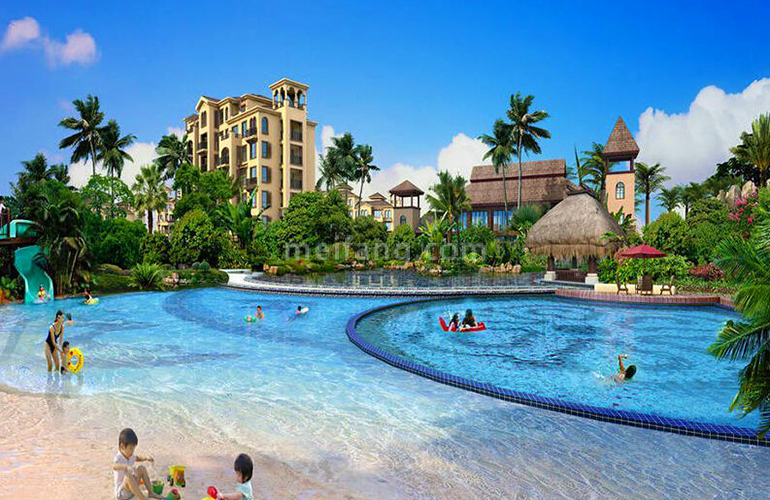 鹭湖国际养生度假区效果图