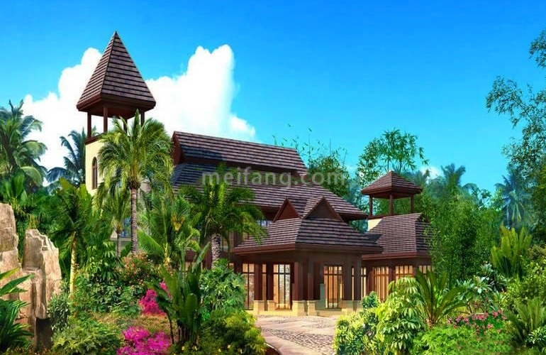 鹭湖国际养生度假区效果图