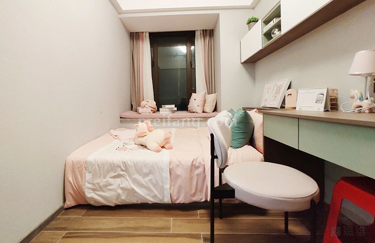 美林苑三期E户型样板间-卧室