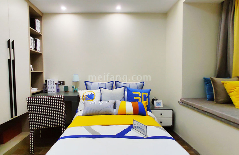 美林苑三期D户型样板间-卧室