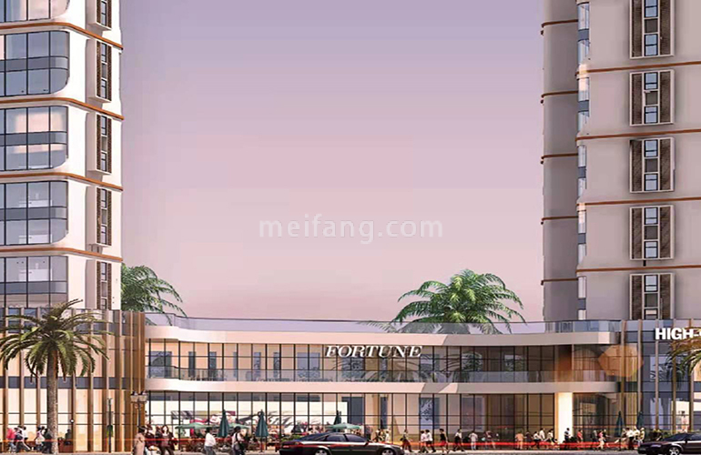 文澜江商业广场宽屏玻璃幕墙项目