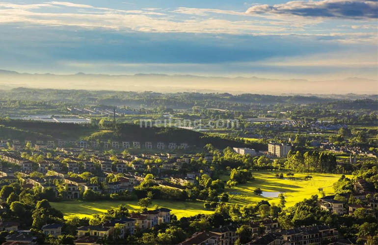 恒大金碧天下实景图