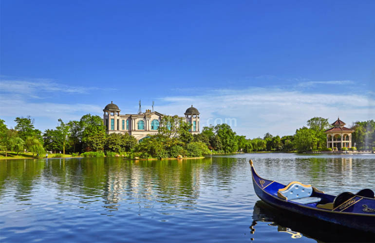 恒大金碧天下实景图