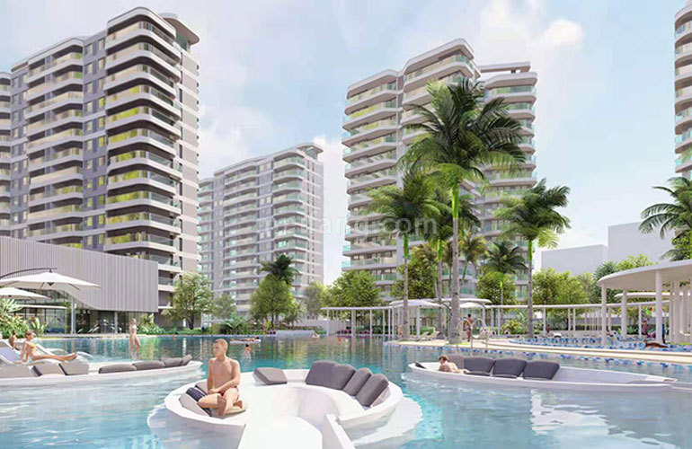 迈陈海悦阁园林效果图