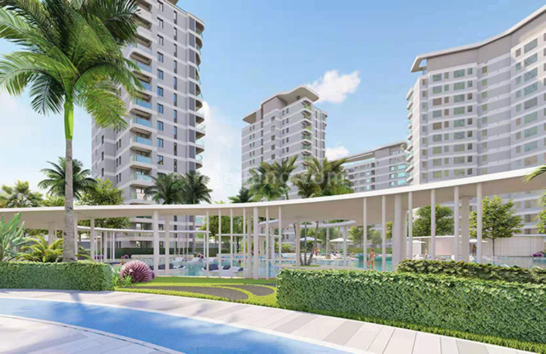 迈陈海悦阁园林效果图