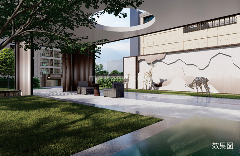 天成文锦里二期效果图