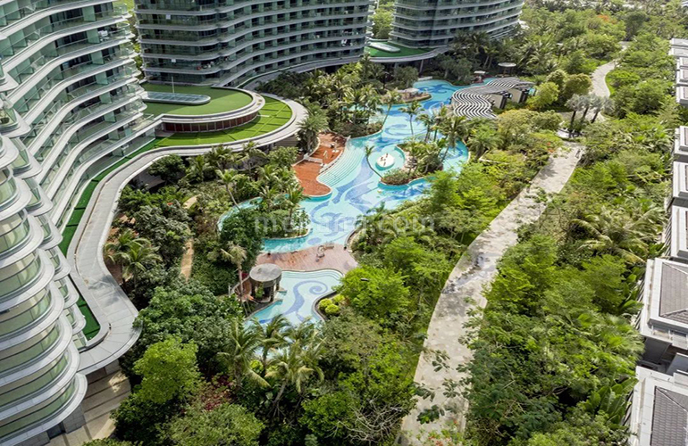 葛洲坝海棠福湾实景图