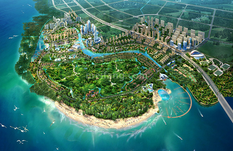 雅居乐金海湾效果图