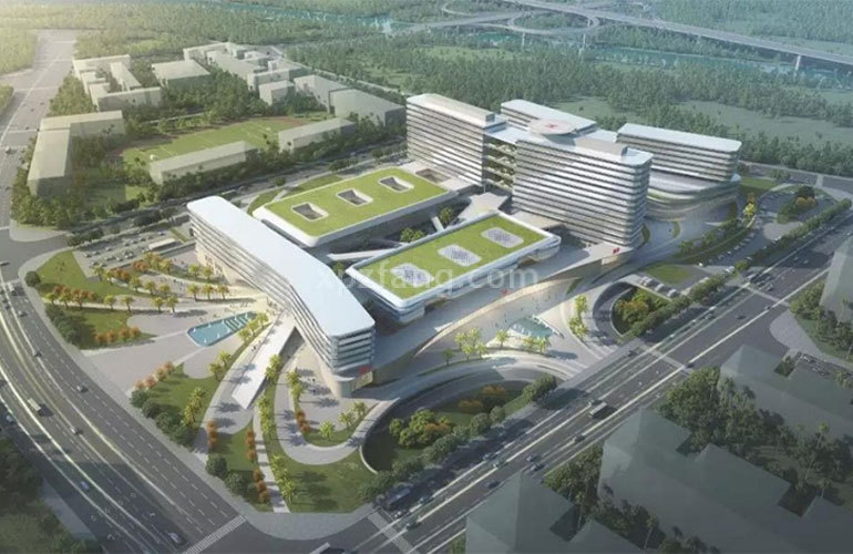 中国铁建未来城 珠海西部医疗中心效果图