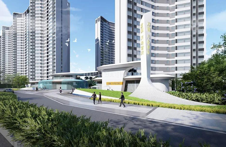 方圆月岛首府效果图