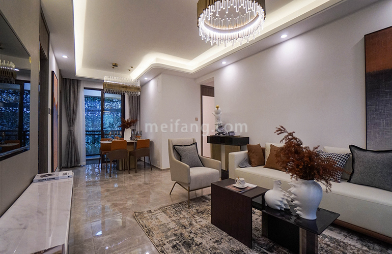 雅居乐江东紫航一号客厅