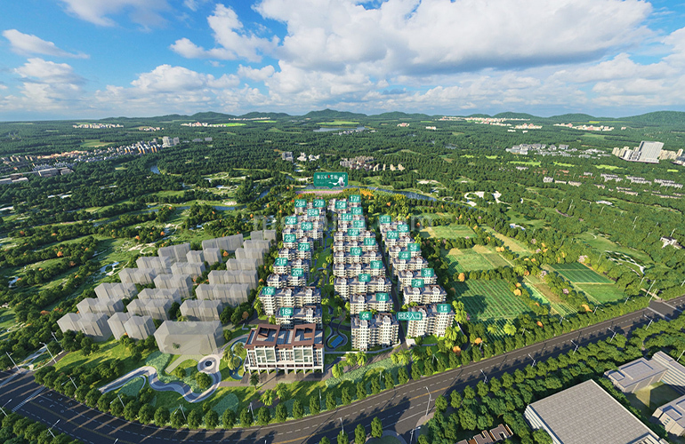 雅居乐江东紫航一号效果图