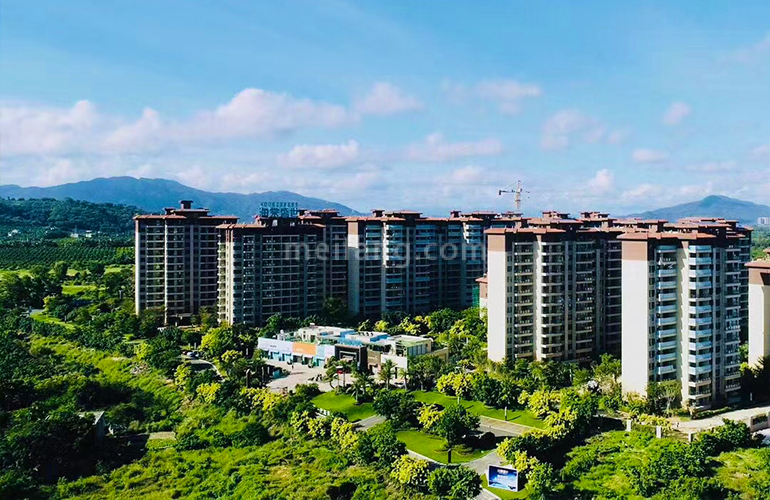 碧桂园海棠盛世实景图