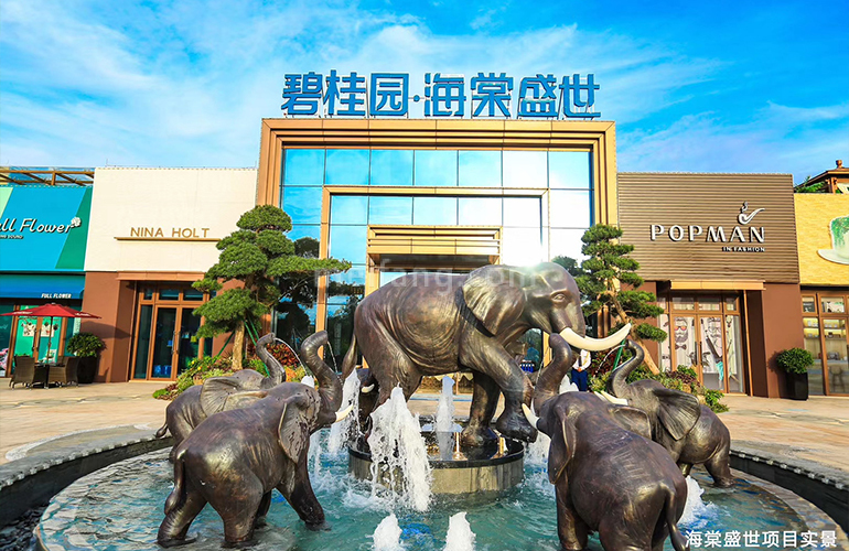 碧桂园海棠盛世实景图