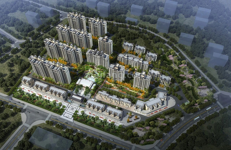 中鼎珑璟鸟瞰图