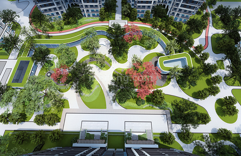 北投观海湾效果图