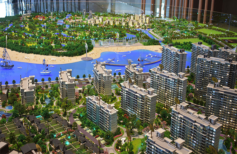雅居乐金海湾实景图