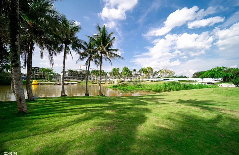 鸿基翡翠湖实景图