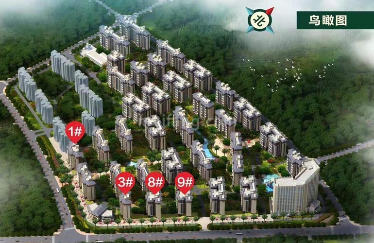 汇元文澜世家鸟瞰图