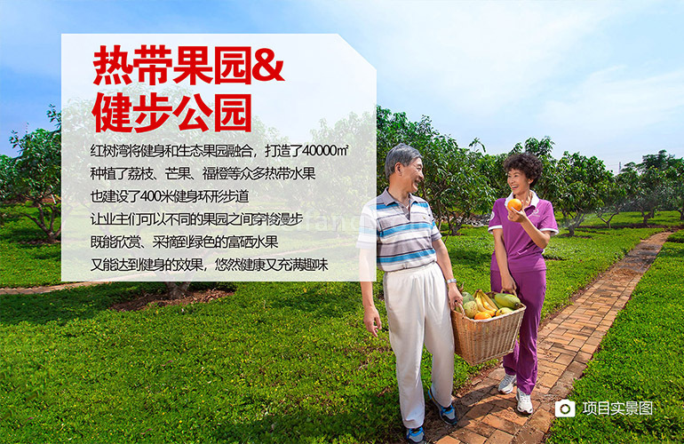 富力红树湾热点果园-健步公园