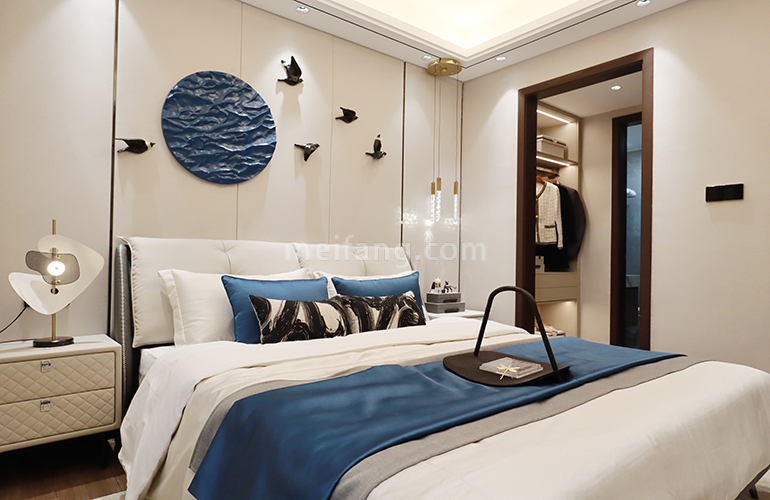 中鼎珑璟B户型样板间-卧室