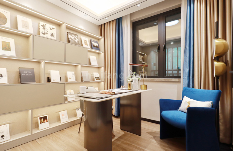 中鼎珑璟B户型样板间-书房