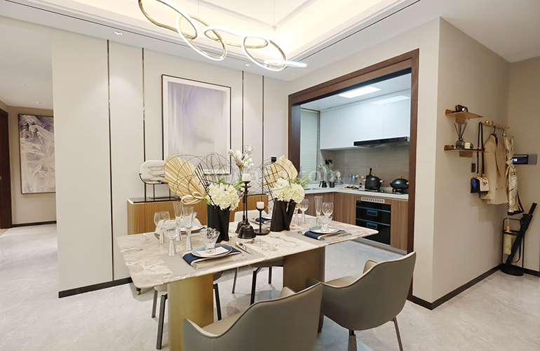 中鼎珑璟B户型样板间-餐厅