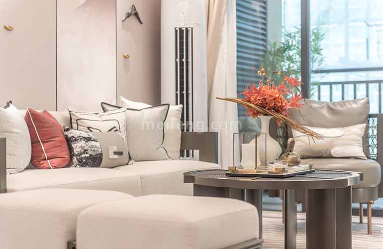 中鼎珑璟C户型样板间-客厅