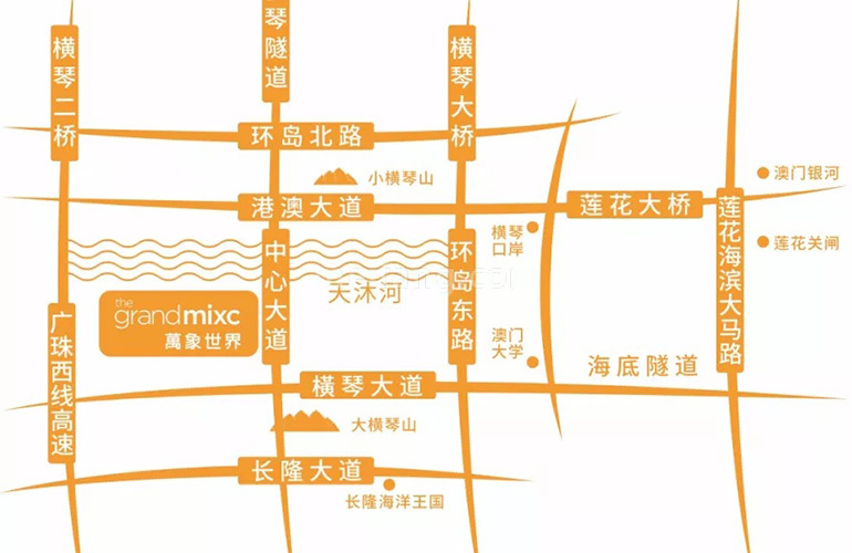 华润万象世界区位图