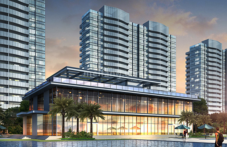 崇峰壹号院效果图