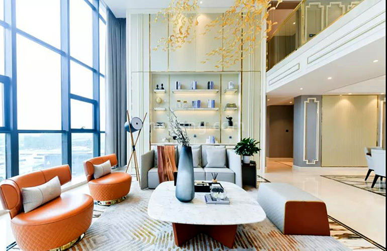 崇峰壹号院客厅